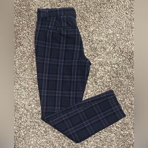 Plaid Dress Pants - stretchy and soft
